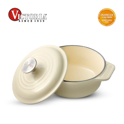 Olla de 2QT de hierro fundido de la línea Sable | Victoria