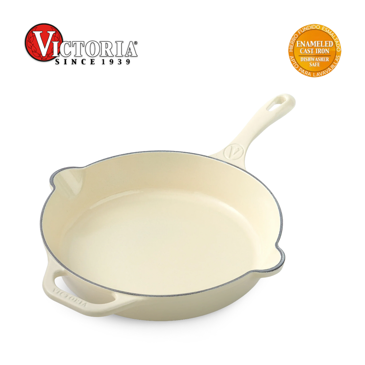 Sartén de hierro fundido de 28cm de la línea Sable | Victoria