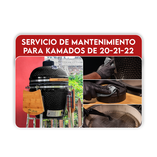 Servicio de mantenimiento premium para Kamado de 20-21-22