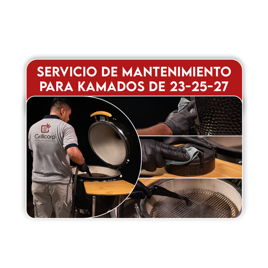 Servicio de mantenimiento premium para Kamado de 23-25-27