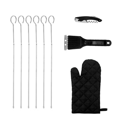 Set de Utensilios Prime de 14 piezas para parrilla | Grillcorp