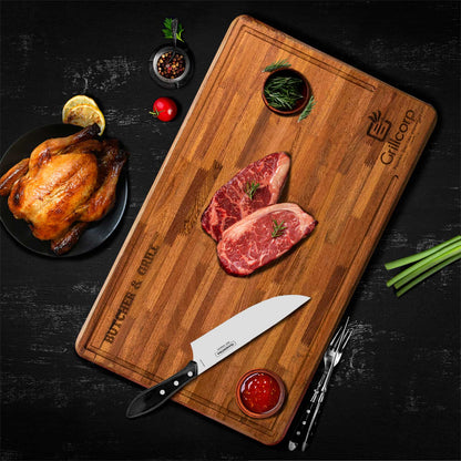 Tabla Parrillera Grande de madera | Grillcorp