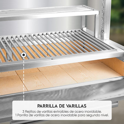 Parrilla Uruguaya Grande 143x165x65