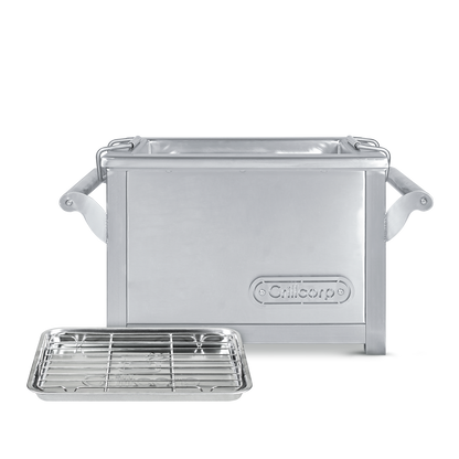 Caja China Chica de Acero Inoxidable Portátil | Grillcorp