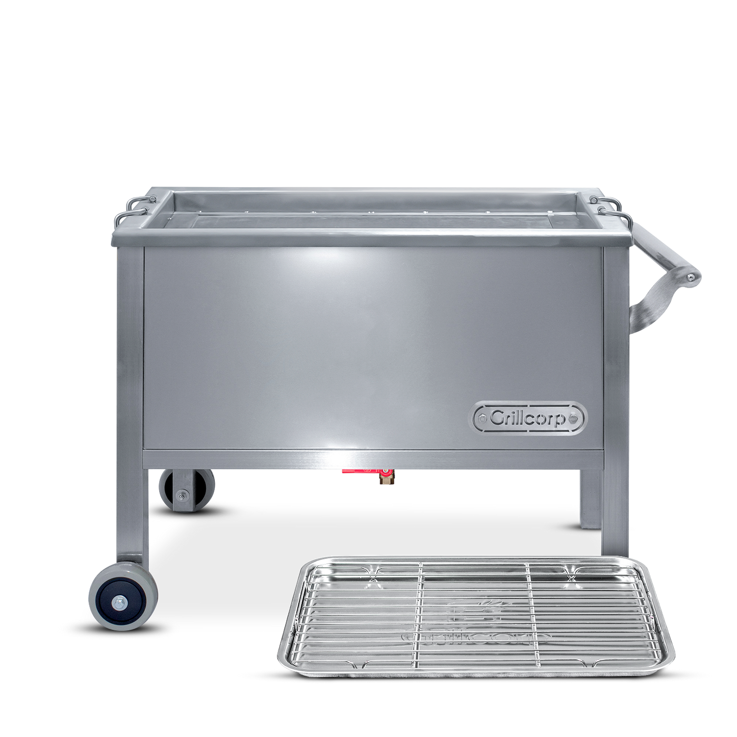 Caja China Mediana de Acero Inoxidable