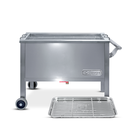 Caja China Mediana de Acero Inoxidable