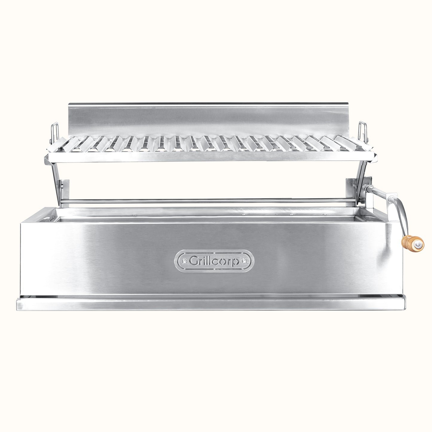 Parrilla Argentina Grande Empotrable Inoxidable 80cm x 50cm | Grillcorp