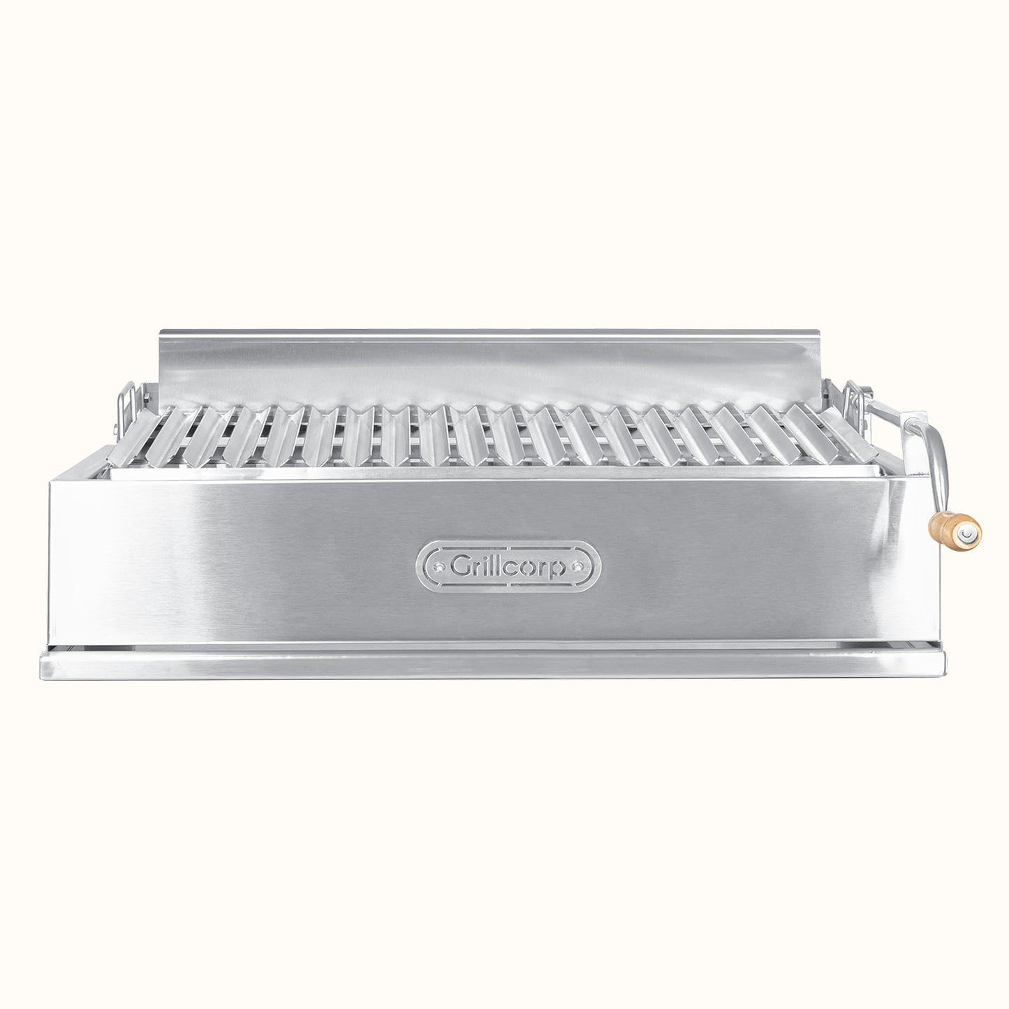 Parrilla Argentina Grande Empotrable Inoxidable 80cm x 50cm | Grillcorp