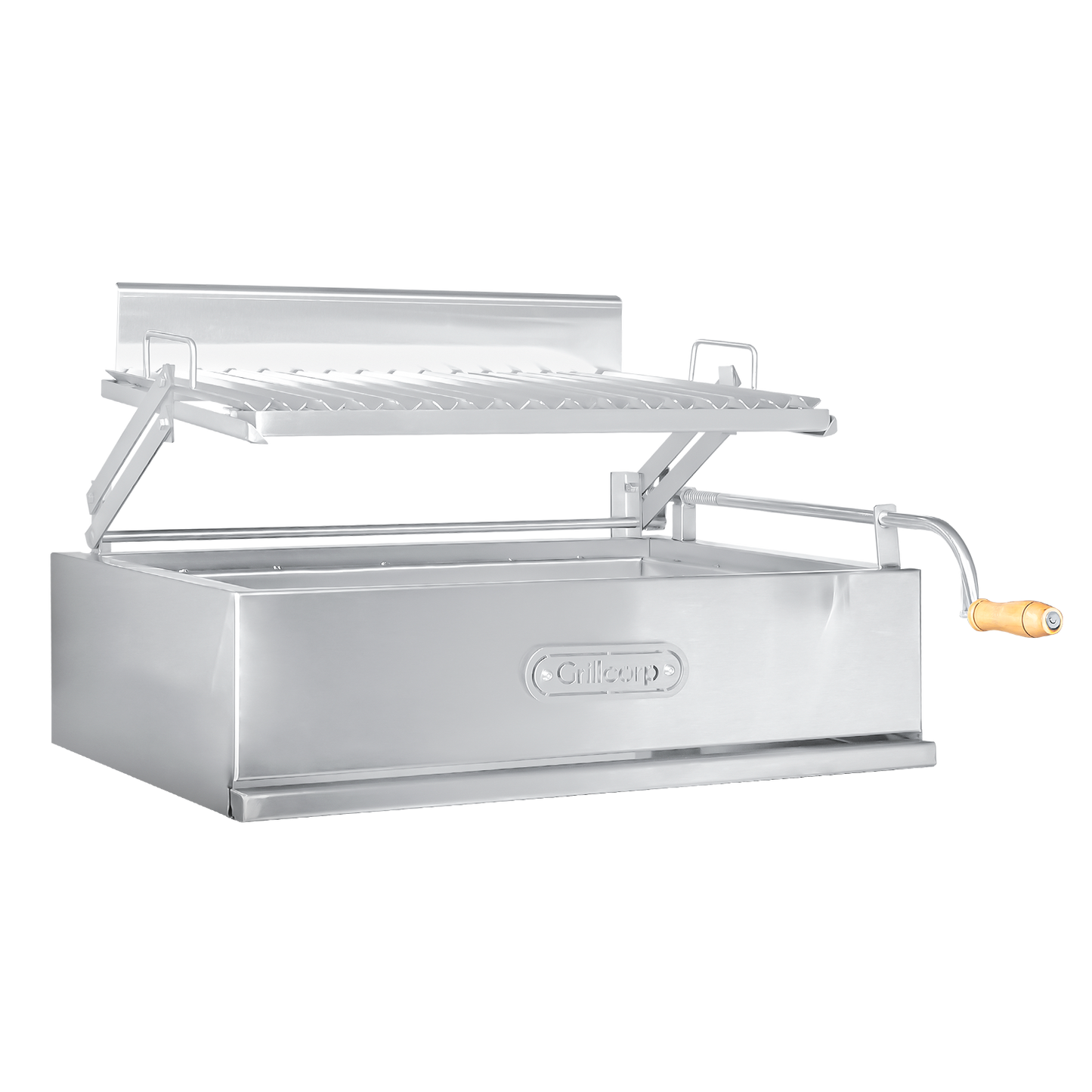 Parrilla Argentina Mediana Empotrable Inoxidable 70cm x 45cm | Grillcorp