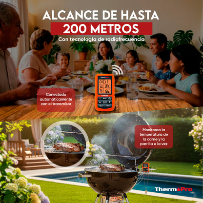 Termómetro con mando a distancia TP20 | ThermoPro