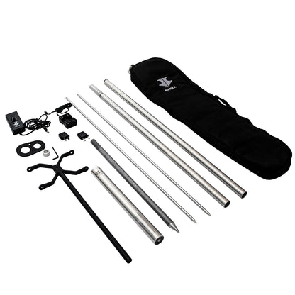 Parrilla asadora Portátil Kanka Acero inoxidable con Rejilla para Asados