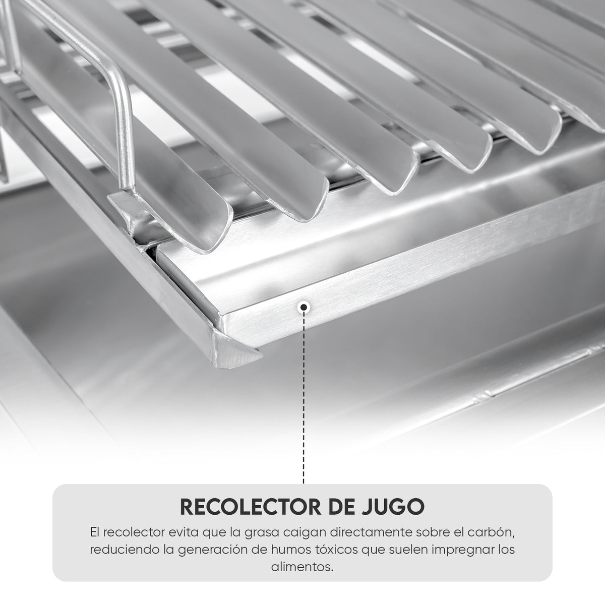 Parrilla Empotrable con Tapa y Caja China PREMIUM 80cm x 50cm | Grillcorp