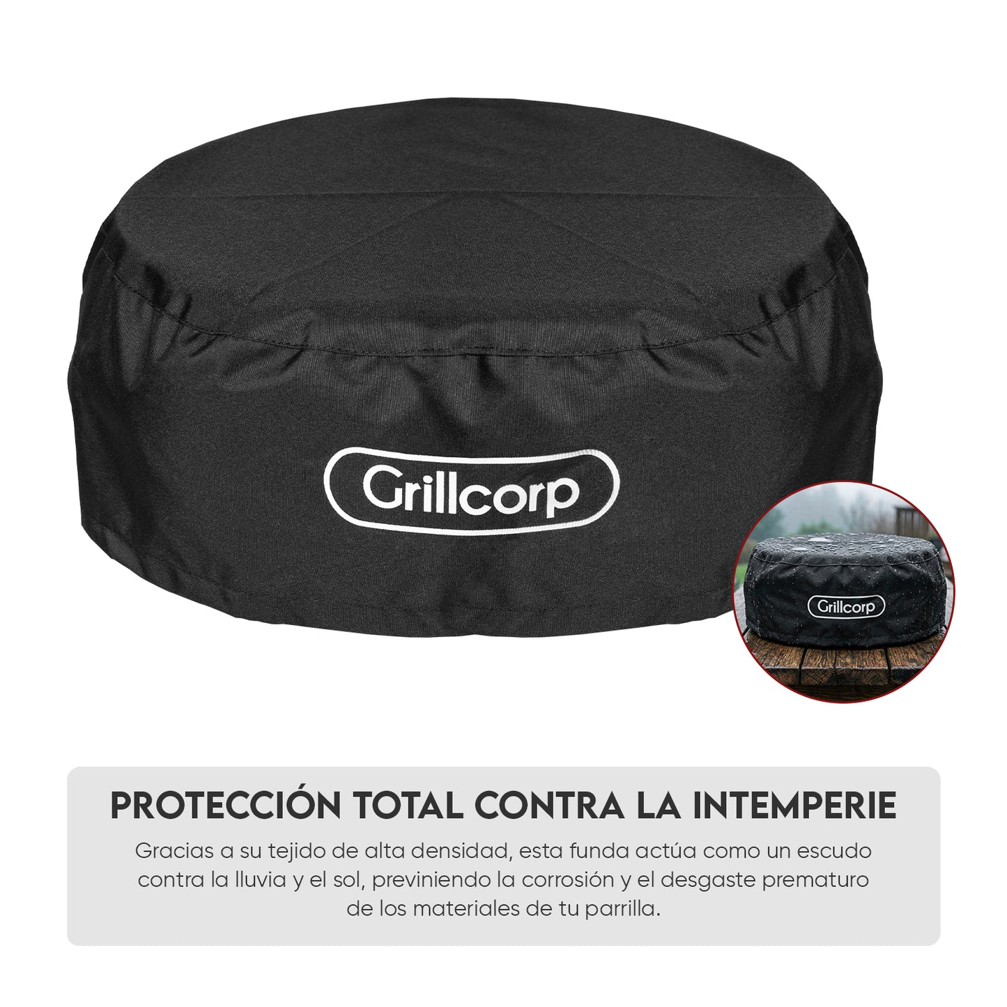 Parrilla cerámica Redonda de mesa Kamado-Hibachi | Grillcorp