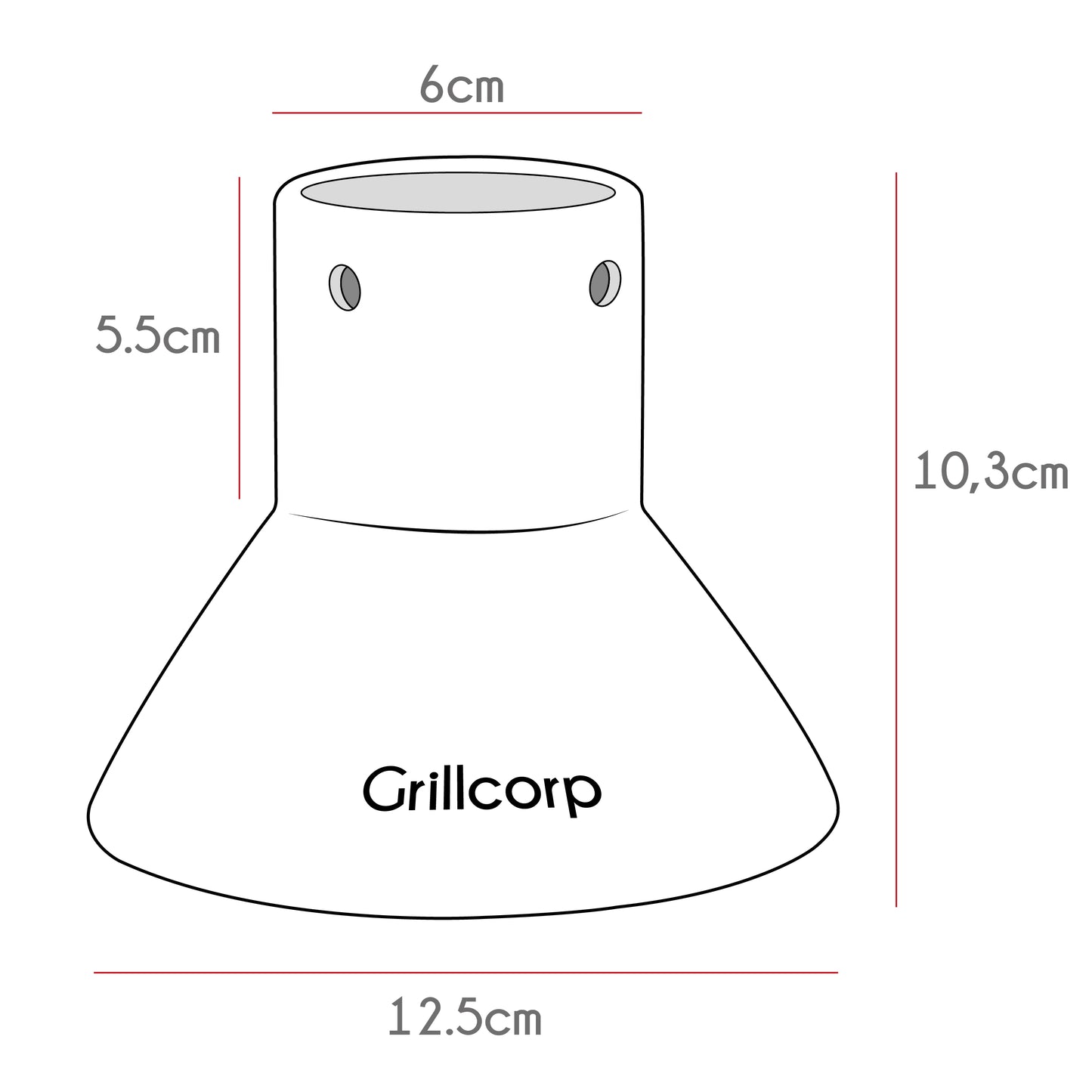 Rack de Cerámica para Pollo - Grillcorp