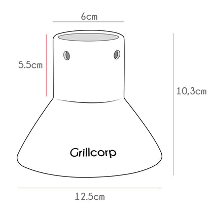 Rack de Cerámica para Pollo - Grillcorp