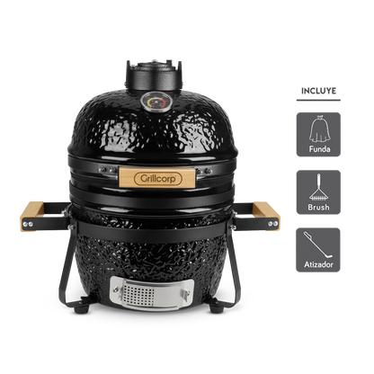 Kamado Clásico 13" Negro | Grillcorp
