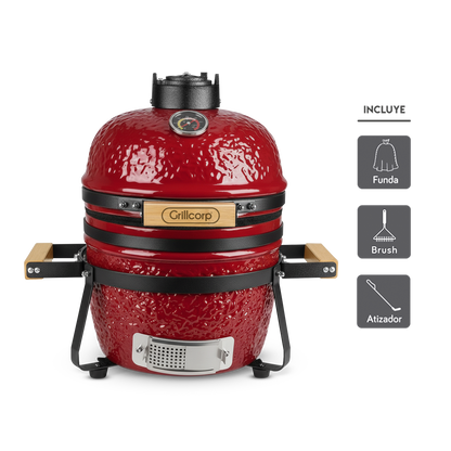 Kamado Clásico 13" Rojo | Grillcorp