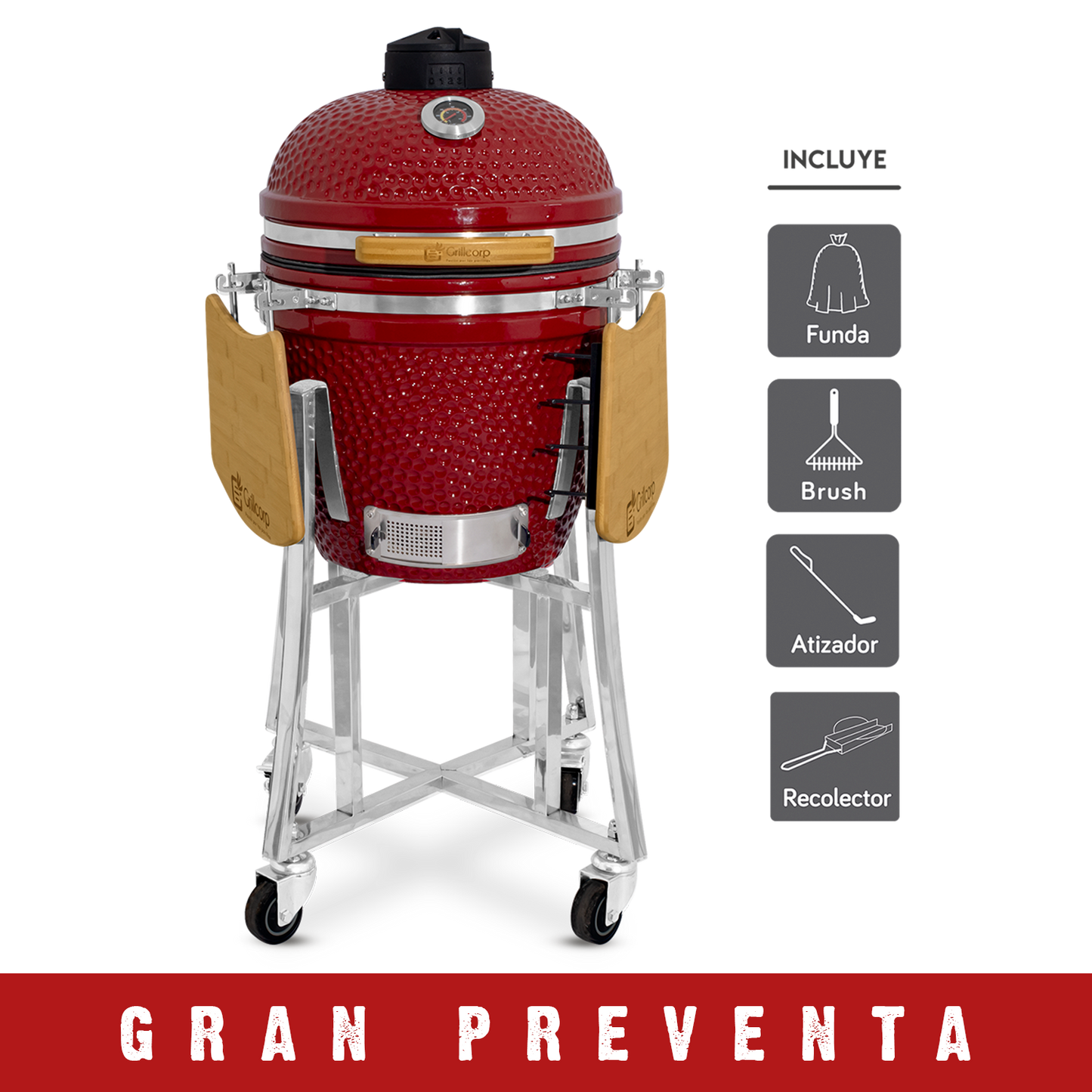 Kamado Clásico 18"