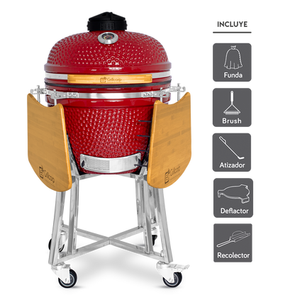 Kamado Clásico 20" + Deflactor para pizza