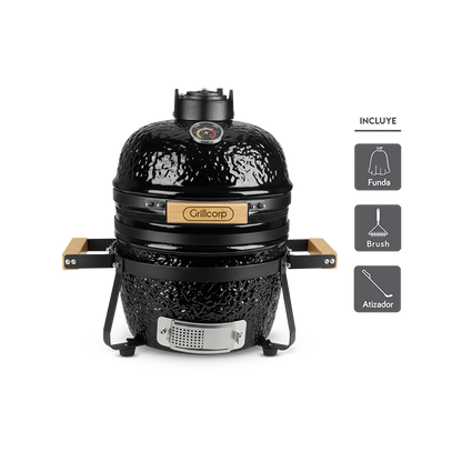 Kamado Clásico 13" Negro | Grillcorp
