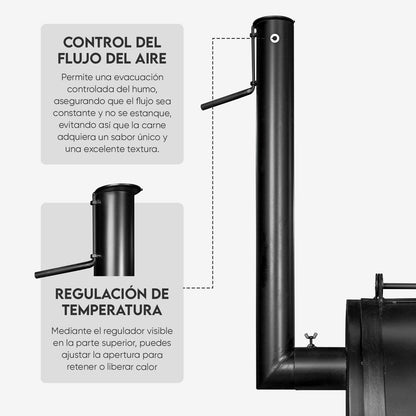 Ahumador Offset X6 Extra Grande | Grillcorp