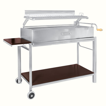 Parrilla Argentina Extra Grande Empotrable Inoxidable 100cm x 60cm | Grillcorp