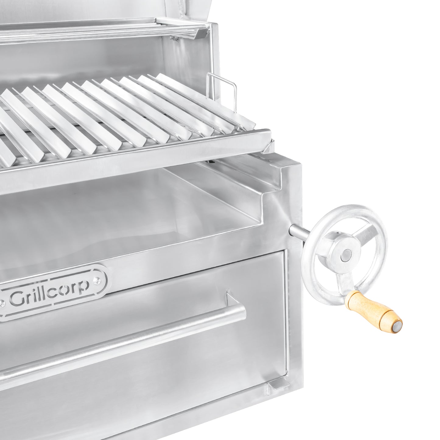 Parrilla Empotrable de Acero Inoxidable