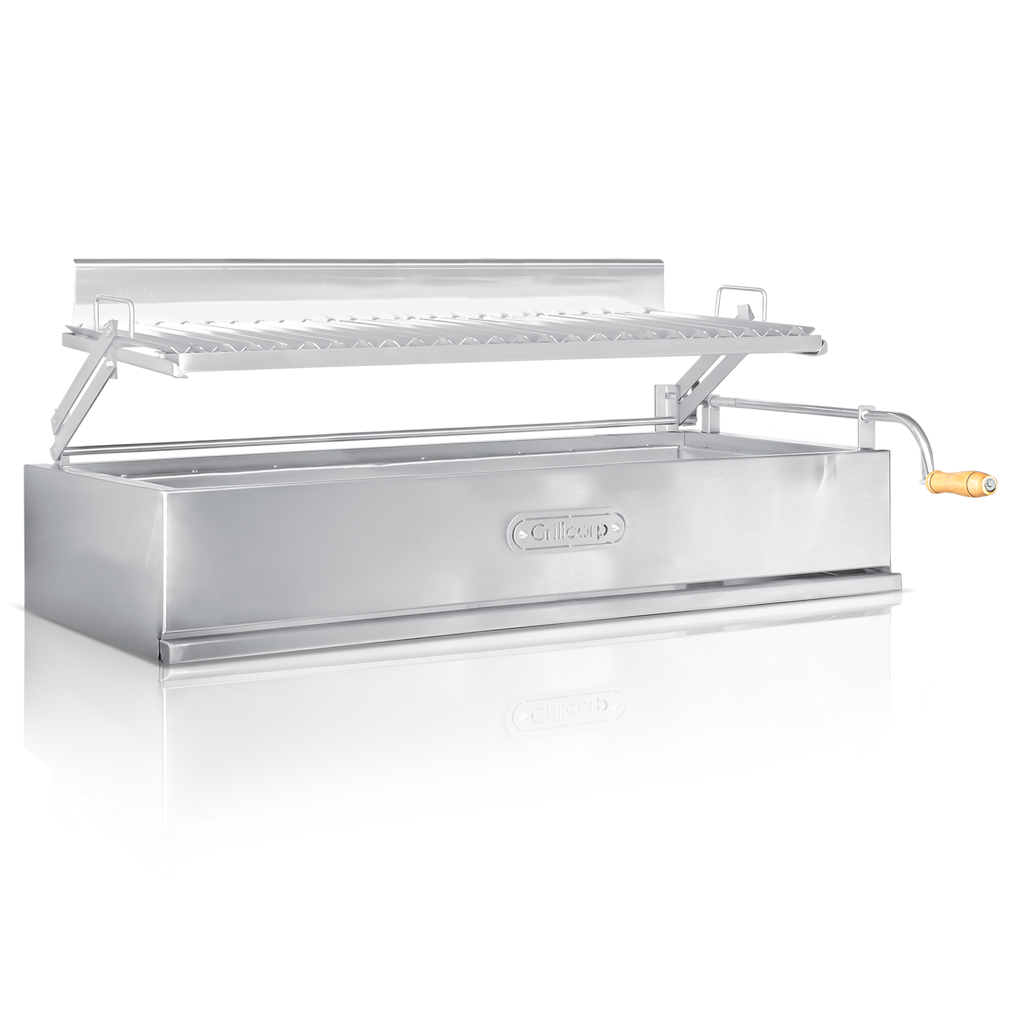 Parrilla Argentina Extra Grande Empotrable Inoxidable 100cm x 60cm | Grillcorp