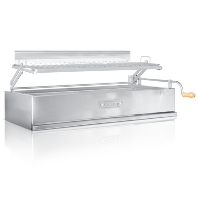Parrilla Argentina Extra Grande Empotrable Inoxidable 100cm x 60cm | Grillcorp