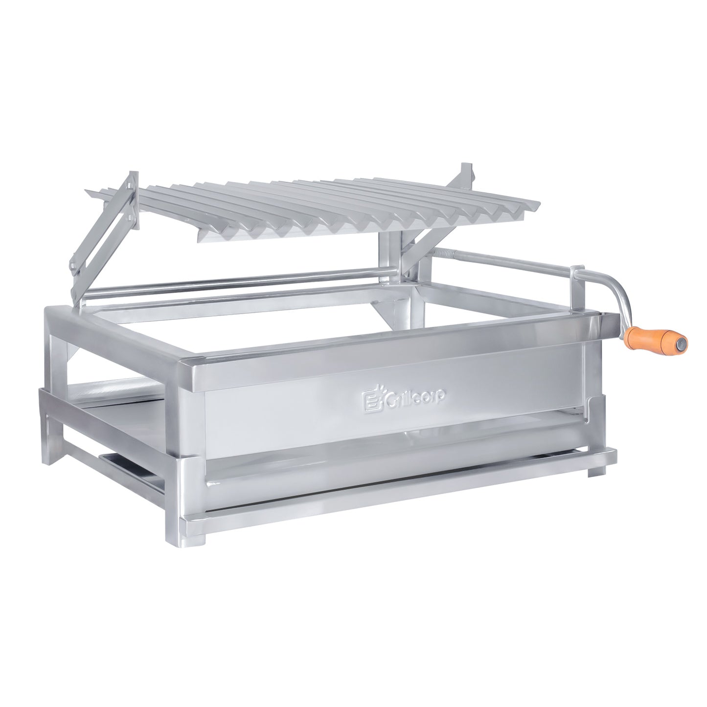 Parrilla Empotrable con sistema de levante Inoxidable Mediana 35cm x 59cm