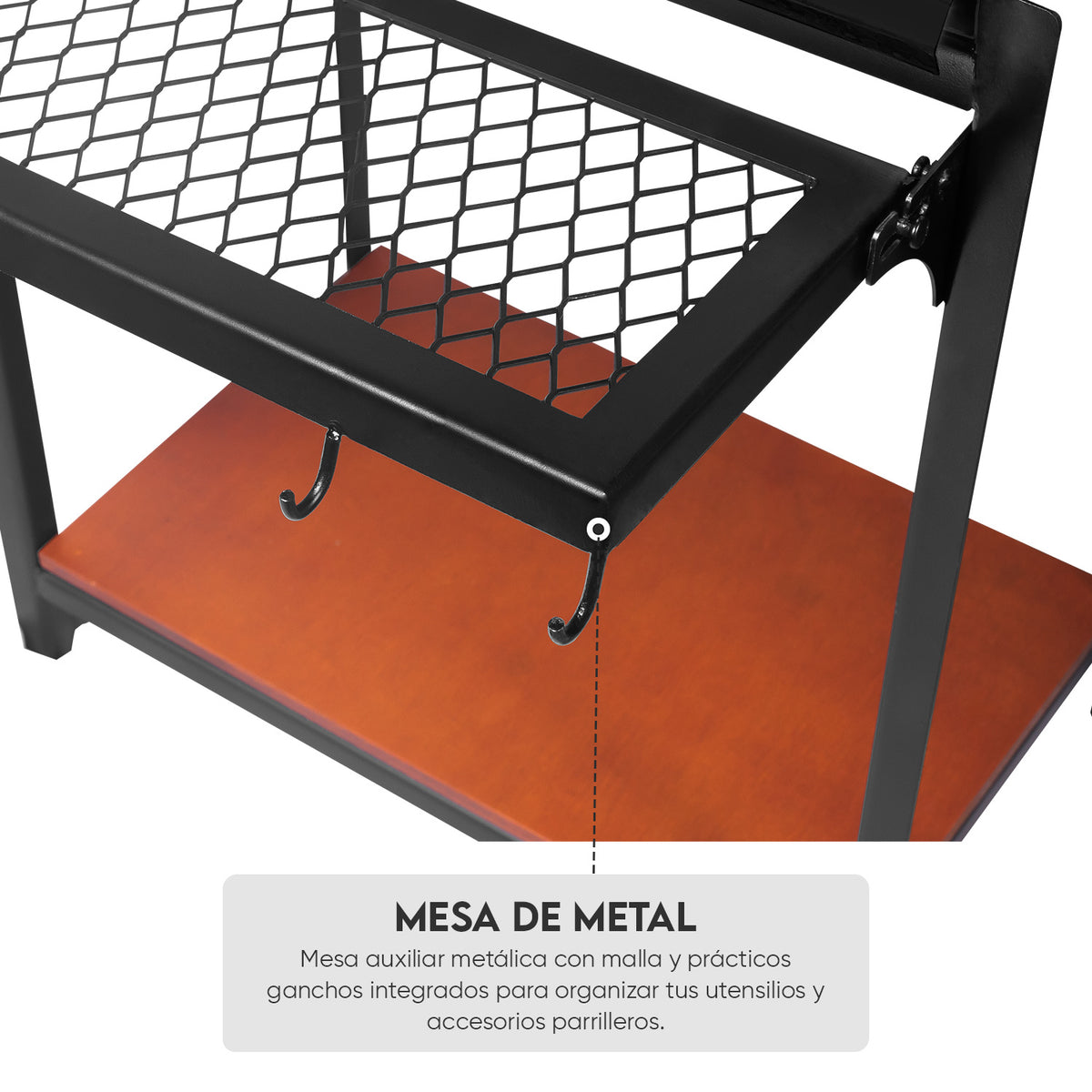 Parrilla Modelo Tambor de metal para balcón | Grillcorp