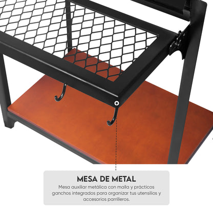 Parrilla Modelo Tambor de metal para balcón | Grillcorp