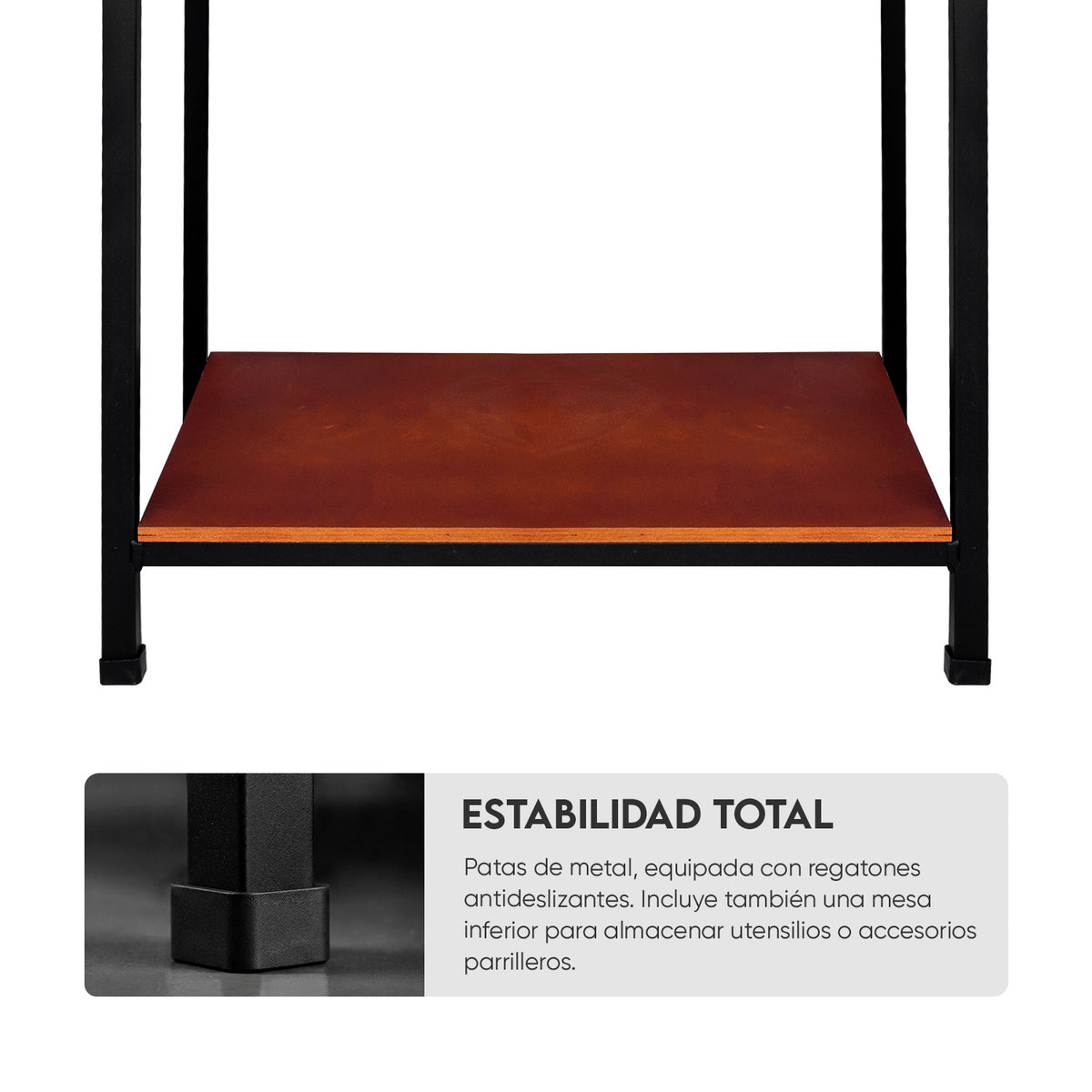 Parrilla Modelo Tambor de metal para balcón | Grillcorp