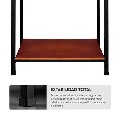 Parrilla Modelo Tambor de metal para balcón | Grillcorp
