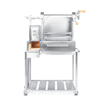 Parrilla Uruguaya Chica de Acero Inoxidable