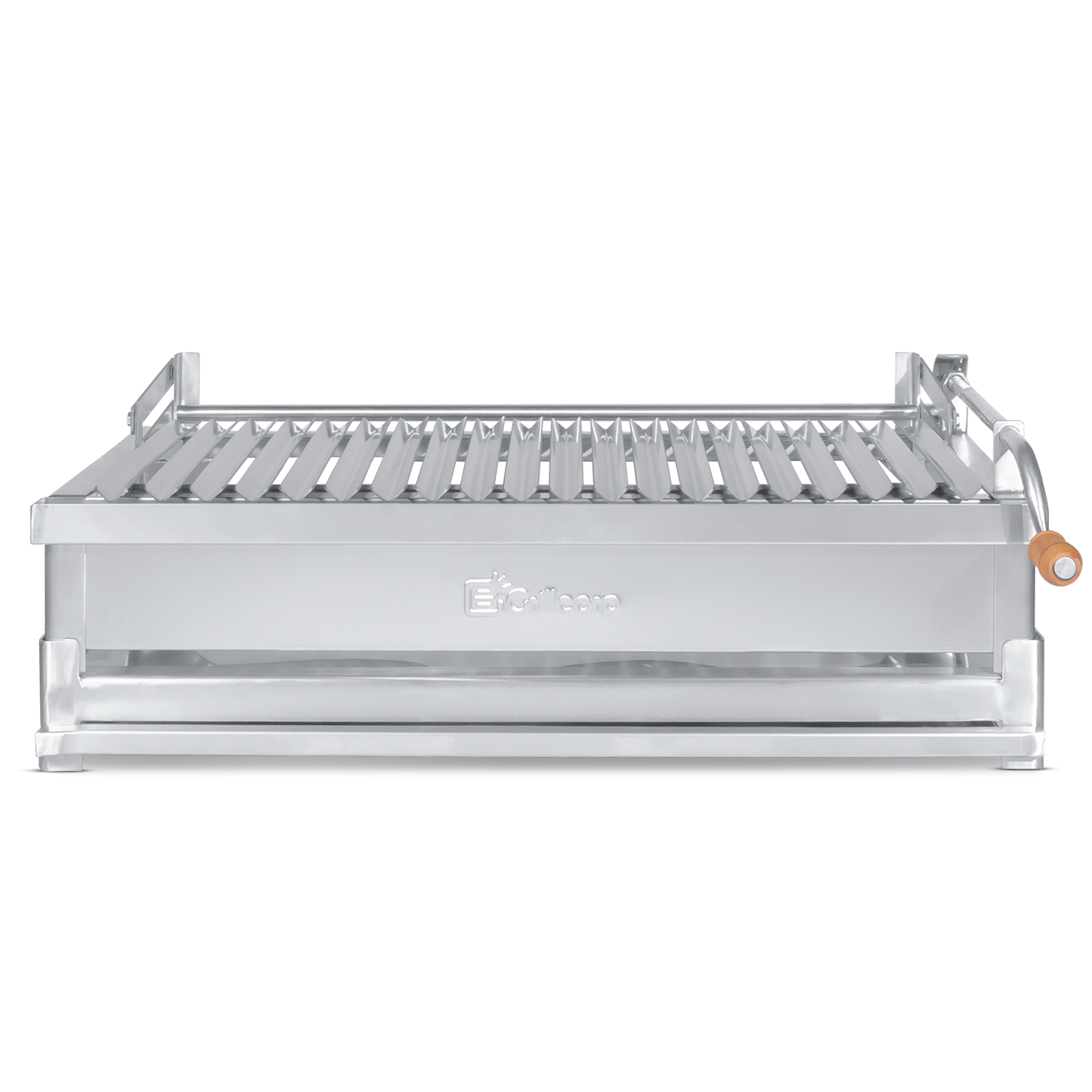 Parrilla Empotrable con sistema de levante Inoxidable Extra Grande 45cm x 79cm