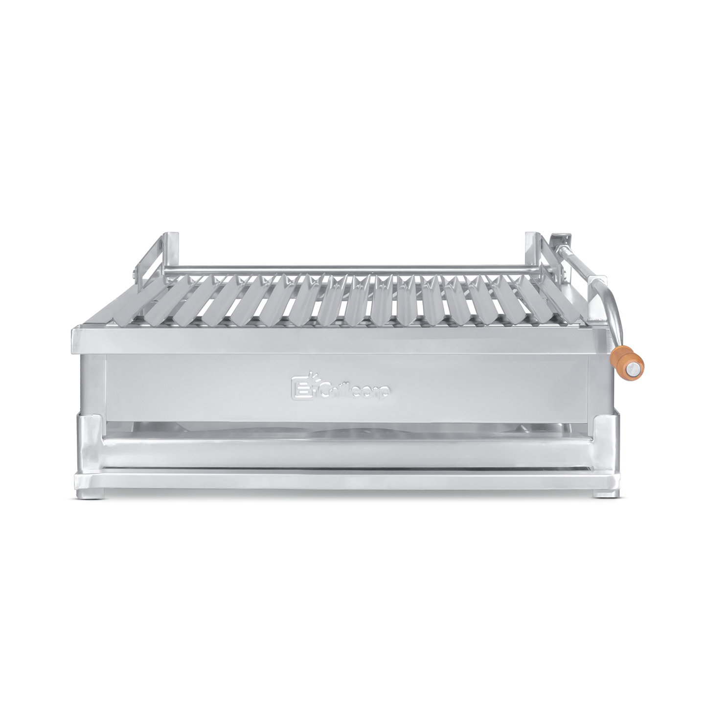 Parrilla Empotrable con sistema de levante Inoxidable Grande 40cm x 69cm