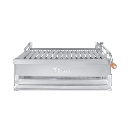 Parrilla Empotrable con sistema de levante Inoxidable Grande 40cm x 69cm