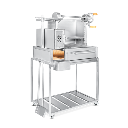 Parrilla Uruguaya Chica de Acero Inoxidable