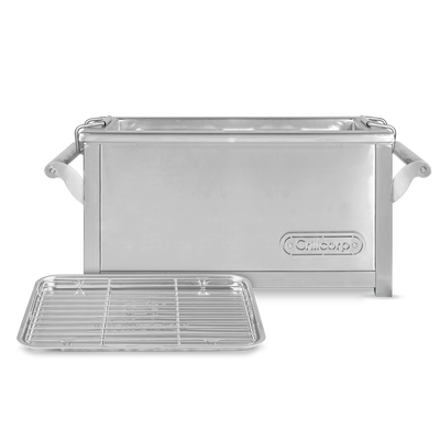 Caja China Junior de Acero Inoxidable Portátil | Grillcorp