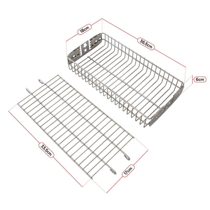 Parrilla asadora Portátil Kanka Acero inoxidable con Rejilla para Asados