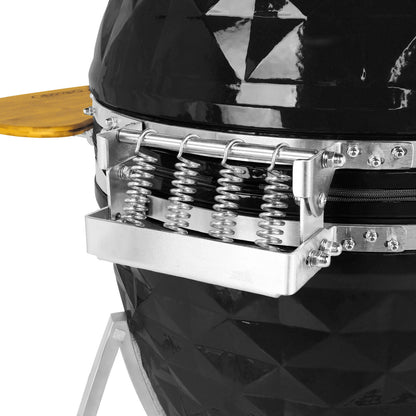 Kamado Diamante 23.5" con Divide and Conquer de 2 niveles | Grillcorp