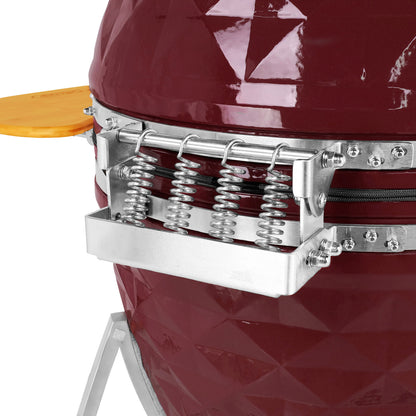 Kamado Diamante 23.5" con Divide and Conquer de 2 niveles | Grillcorp