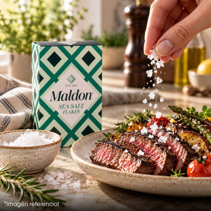 Combo Maldon Sea Salt Flakes + Smoked Sea Salt 125 g
