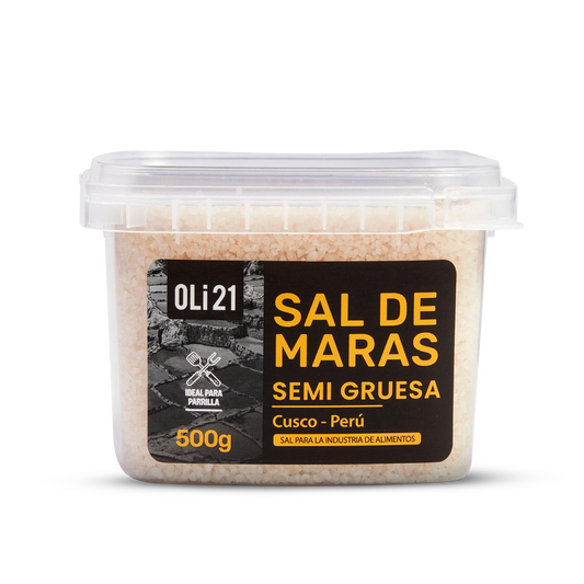 Sal de Maras Semigruesa de 500g - Oli21