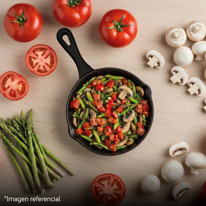 Sartén N° 16.5 de Hierro Fundido Esmaltado | Grillcorp