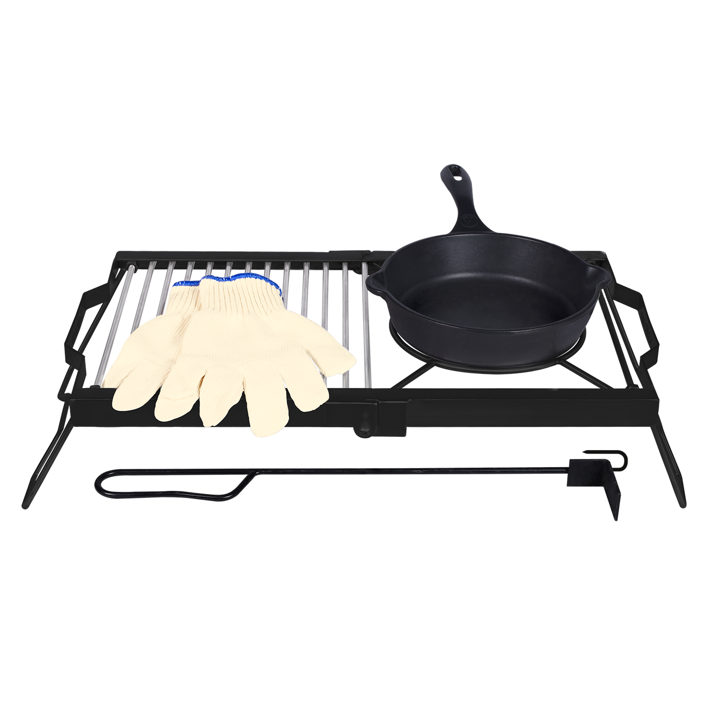 Set de Camping Parrillero Premium x 4 piezas