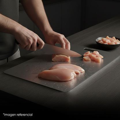 Tabla de Acero Inoxidable AISI 316 (50cm x 35cm) - Grado Quirúrgico | Grillcorp