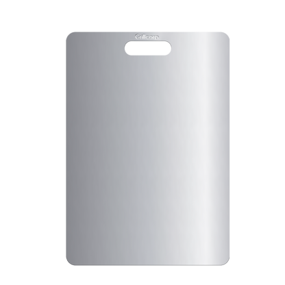 Tabla de Acero Inoxidable AISI 316 (45cm x 30cm) - Grado Quirúrgico | Grillcorp