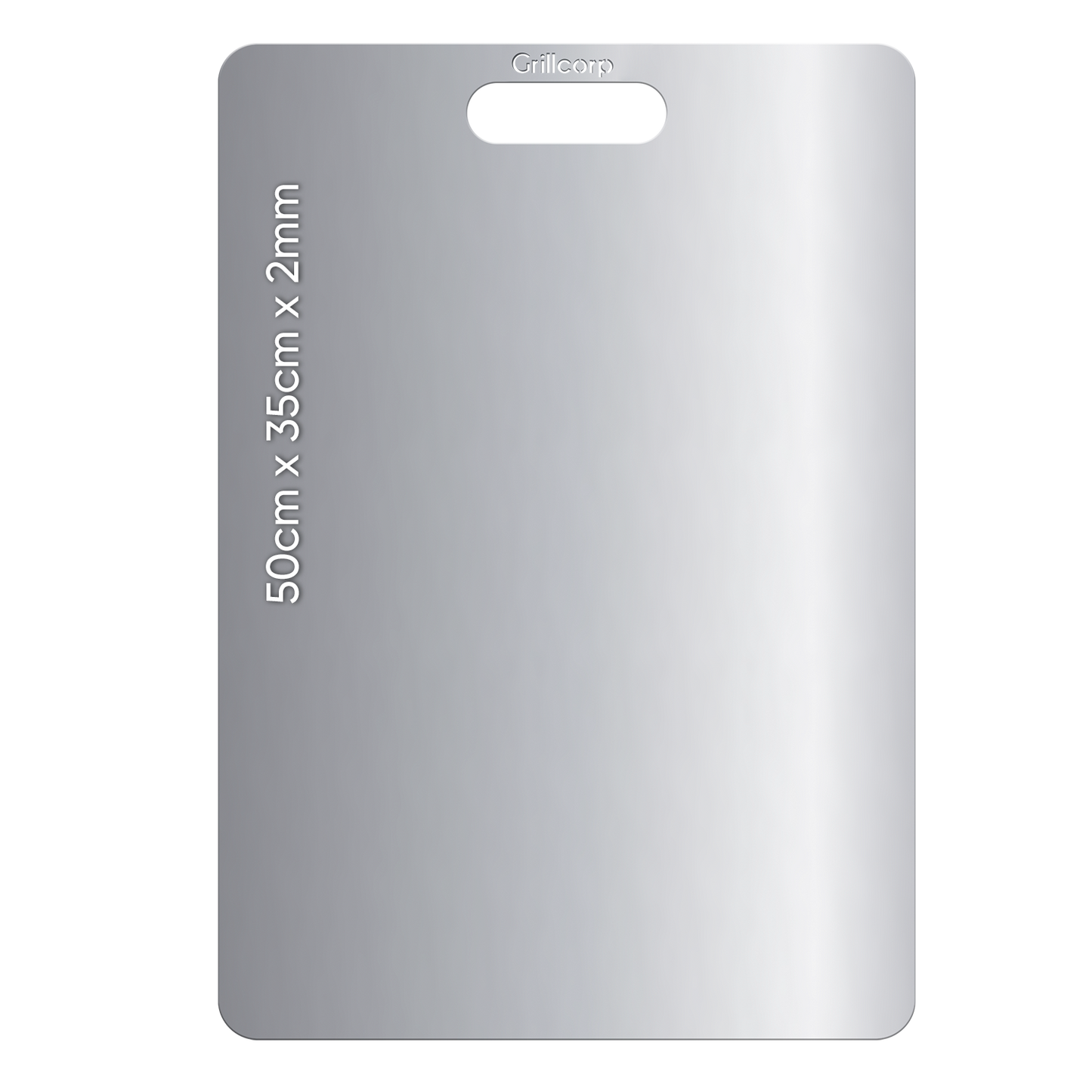 Tabla de Acero Inoxidable AISI 316 (50cm x 35cm) - Grado Quirúrgico | Grillcorp